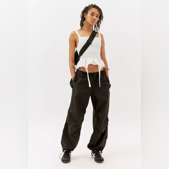 Urban Outfitters Pants - iets frans… Shiny Balloon Pant in Black
